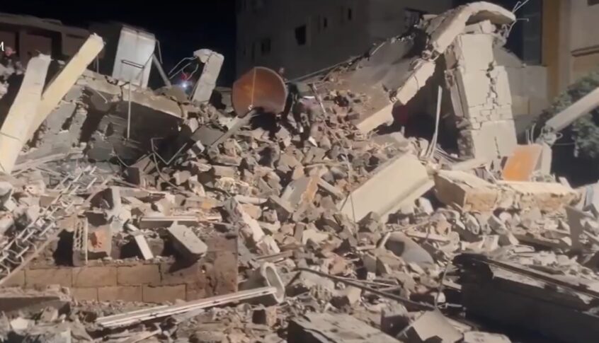 سوريا: شهداء وجرحى في عدوان إسرائيلي على مدينة حمص