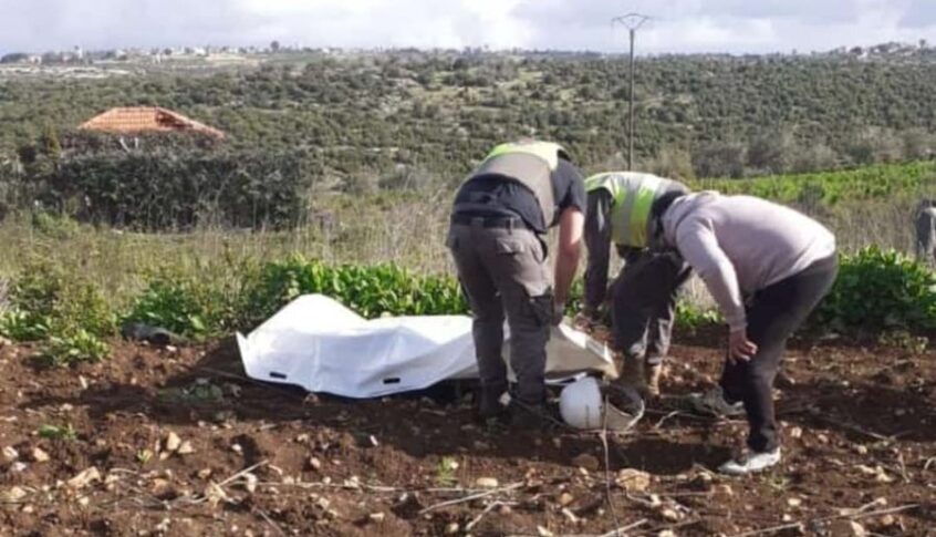 العثور على جثمان ربيع الياسين الذي استشهد بغارة استهدفت منزله في الضهيرة