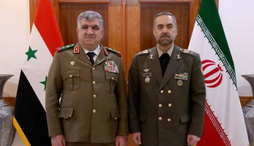 وزير دفاع إيران لنظيره السوري: طهران مستعدة لاستخدام كل قدراتها إلى جانب دمشق