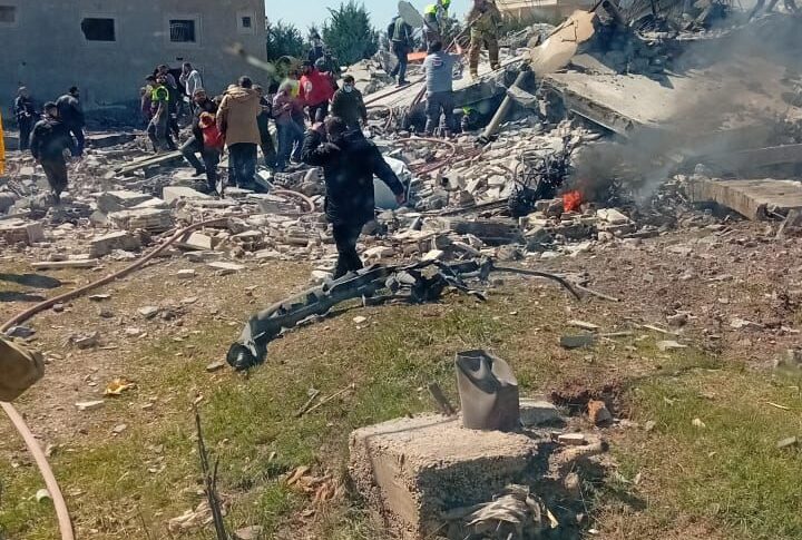 غارتان على ضهر العيرون والنبي شيت وسقوط شهيد و8 جرحى