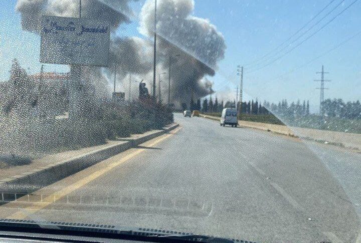 غارة إسرائيلية على محيط بلدة سرعين في البقاع