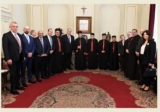 الراعي استقبل مهنئين بالفصح