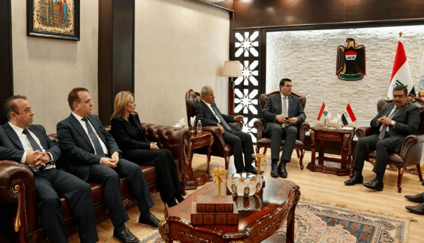 الحاج حسن التقى وزير التجارة العراقي: الوزارة مستعدة لتزيل أي عقبات أمام المنتجات اللبنانية