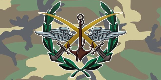 القوات المسلحة السورية تصدت لهجوم إرهابي في ريفي إدلب وحلب