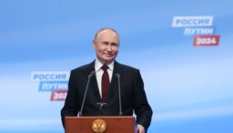 زعماء يهنئون بوتين بفوزه الساحق في الانتخابات الرئاسية الروسية
