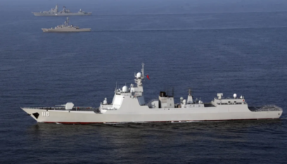 مناورة بحرية مشتركة بين إيران والصين وروسيا شمال المحيط الهندي