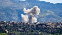 قصف معاد استهدف تلة العزية باتجاه ديرميماس