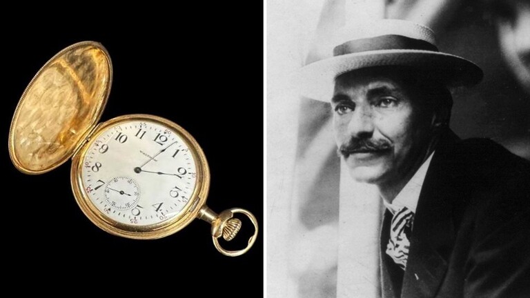 بيع ساعة جيب أغنى رجل في سفينة “تيتانيك” بمبلغ قياسي
