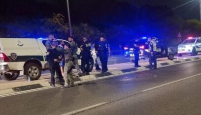 4 إصابات من الشرطة الإسرائيلية بعملية دهس في “كوخاف يائير”