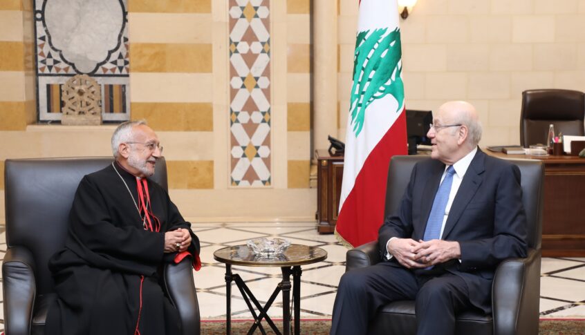 ميقاتي استقبل ميناسيان: لإعادة جثمان الكاردينال اغاجانيان الى لبنان