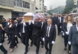 بالفيديو: لحظة وصول جثمان باسكال سليمان إلى الكنيسة