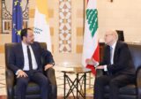 بالصور: بدء إجتماع رئيس الحكومة مع الرئيس القبرصي في السراي