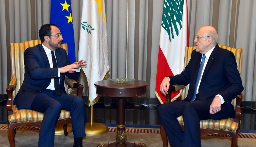 ميقاتي: لدى لبنان وقبرص مصلحة مشتركة في معالجة التحديات التي يواجهانها
