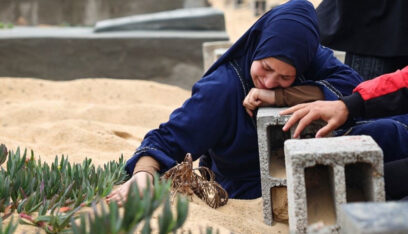بالصور: فطر حزين في غزة
