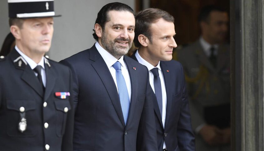 ماكرون يتّصل بالحريري لهذا السبب!