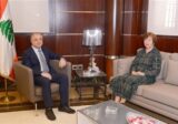 بو صعب استقبل المنسقة العامة للامم المتحدة: الاعتداء على قنصلية ايران في دمشق خرق فاضح لكافة القوانين الدولية
