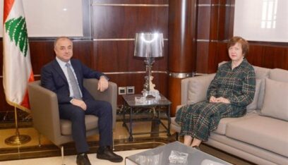 بو صعب استقبل المنسقة العامة للامم المتحدة: الاعتداء على قنصلية ايران في دمشق خرق فاضح لكافة القوانين الدولية