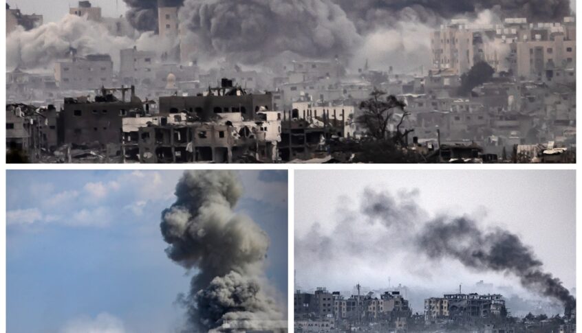 شهداء وجرحى بقصف اسرائيلي استهدف عدة مناطق في غزة