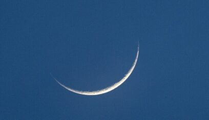 “الفلك الدولي” ينشر صورة لولادة هلال شهر شوال الثلاثاء