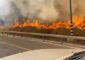 بالفيديو: اندلاع النيران بين كريات شمونة وبيت هيلل عقب سقوط 5 صواريخ
