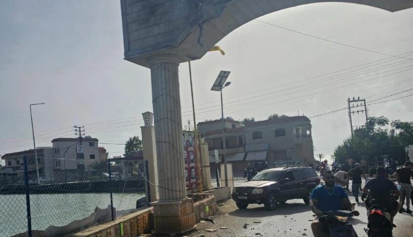 غارة من مسيّرة إسرائيلية استهدفت أطراف بلدة المنصوري (الميادين)