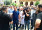 اعتصام لنقابة عمال وموظفي المعاينة الميكانيكية امام وزارة الداخلية