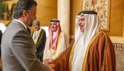 سلام التقى ولي عهد البحرين