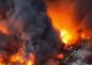 اندلاع حريق ضخم بمركز للتسوق في العاصمة البولندية وارسو