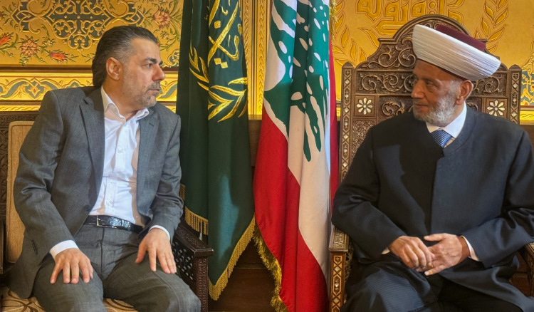 دريان استقبل عبد العزيز الصمد ووفداً من “حماس” وترأس اجتماع مجلس القضاء الشرعي
