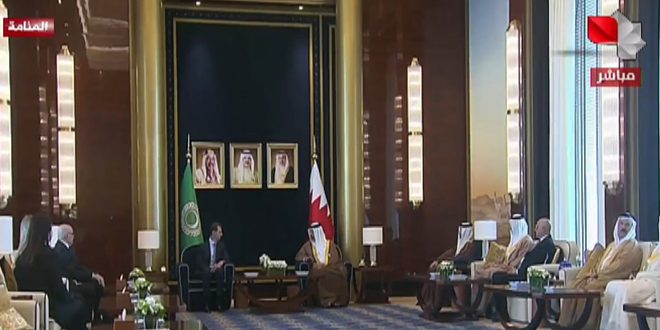 الأسد يصل الى المنامة للمشاركة في أعمال القمة العربية بدورتها الثالثة والثلاثين