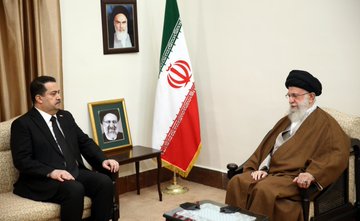 خامنئي استقبل رئيس الوزراء العراقي