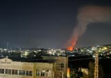 استهداف سيارة بصاروخين من مسيّرة معادية في منطقة عدلون(صورة)