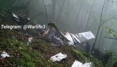 رئيس جمعية الهلال الاحمر الايراني: عثرت فرق الإنقاذ الإيرانية على حطام المروحية من دون أي مساعدة خارجية