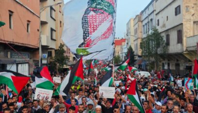 المغرب: تظاهرات حاشدة تنديداً بمجزرة العدو في رفح ورفضاً للتطبيع