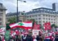 تظاهرة للانتشار اللبناني في بروكسل قبيل انعقاد مؤتمر النازحين السوريين