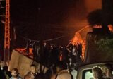 غارات على يحمر وتدمير منازل سبقها استهداف دراجة نارية استشهد سائقها