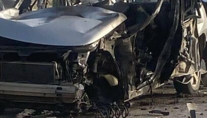 8 جرحى مدنيين بالغارة على سيارة في البرغلية