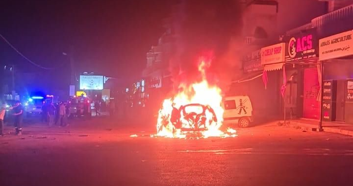 استهداف دراجة نارية بغارة في بنت جبيل
