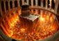 بالفيديو: فيض النور المقدس من قبر السيد المسيح في كنيسة القيامة في القدس
