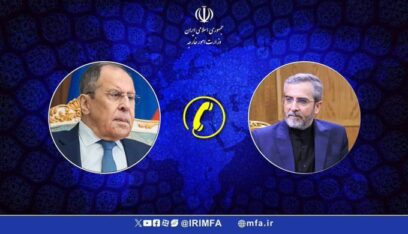 لافروف وباقري كني يؤكدان استمرار سير البلدين نحو شراكة استراتيجية كاملة