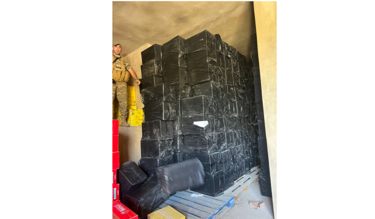 “الريجي” ضبطت منتجات تبغية مهربة في النبي شيت