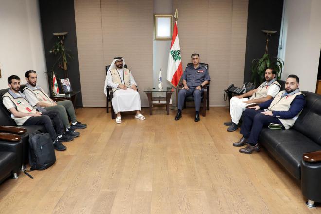 قوى الأمن تتسلّم هبة كبيرة من الأدوية مقدّمة من الهلال الأحمر الإماراتي