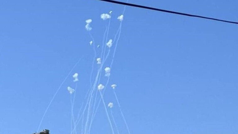 انفجار صواريخ اعتراضية فوق أجواء لبنان