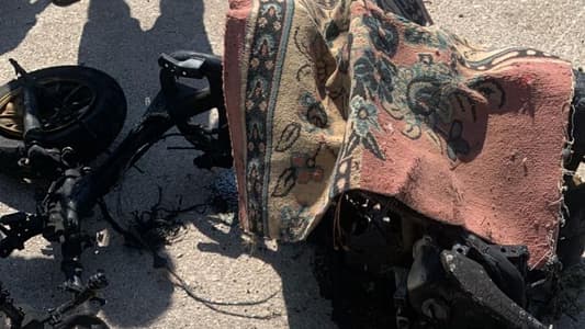 شهيد في الغارة المعادية على دراجة نارية في بلدة سحمر