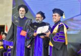 جامعة الروح القدس خرّجت دفعة “الثبات” وكرّمت “أبو سليم” ومنحت دكتوراه فخرية إلى جورج خبّاز