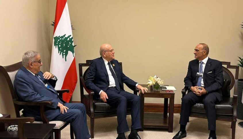 ميقاتي التقى نظيره الاردني