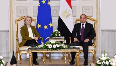 السيسي وفون دير لاين: حل الدولتين السبيل الأمثل لضمان الاستقرار في المنطقة