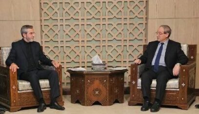 باقري كني: إيران وسوريا صديقتان وحليفتان وركيزتان أساسيتان للاستقرار والأمن في المنطقة