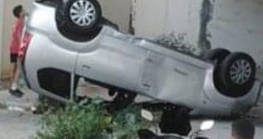 التحكم المروري: جريح بحالة حرجة نتيجة تدهور مركبة محلة حي الشعب بعلبك