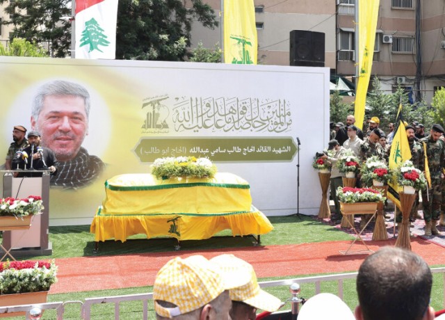 “حزب الله” يُشيّع الشهيد علي شحرور في النبطية والشهيد باسم علي عسّاف في أرنون